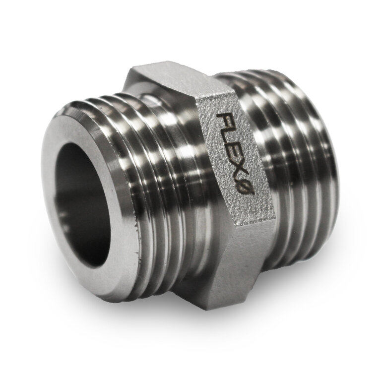 nypel nierdzewny flexo z plaskim czolem